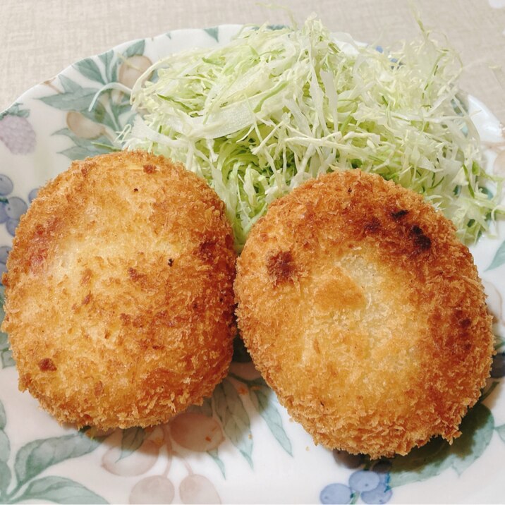 リメイク☆薩摩芋サラダでコロッケ